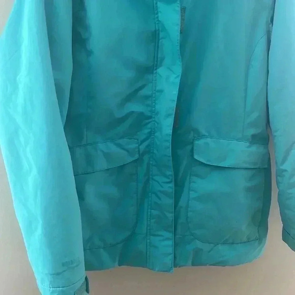 [L]Firefly Aquabase Turquoise Blue Ski/Snow  Winter Jacket - Picture 3 of 14
